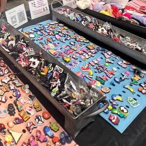 100 random croc charms  just in time for Easter